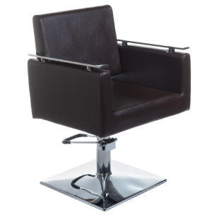 Fotel fryzjerski MILO BH-6333 kremowy